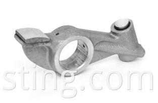 ductile carbon stainless steel rocker arm shaft casting investment